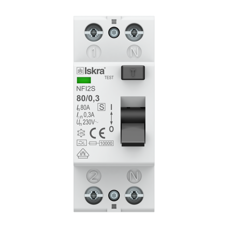 ISKRA Aardlekschakelaar 3F+N 80A 300mA Type B