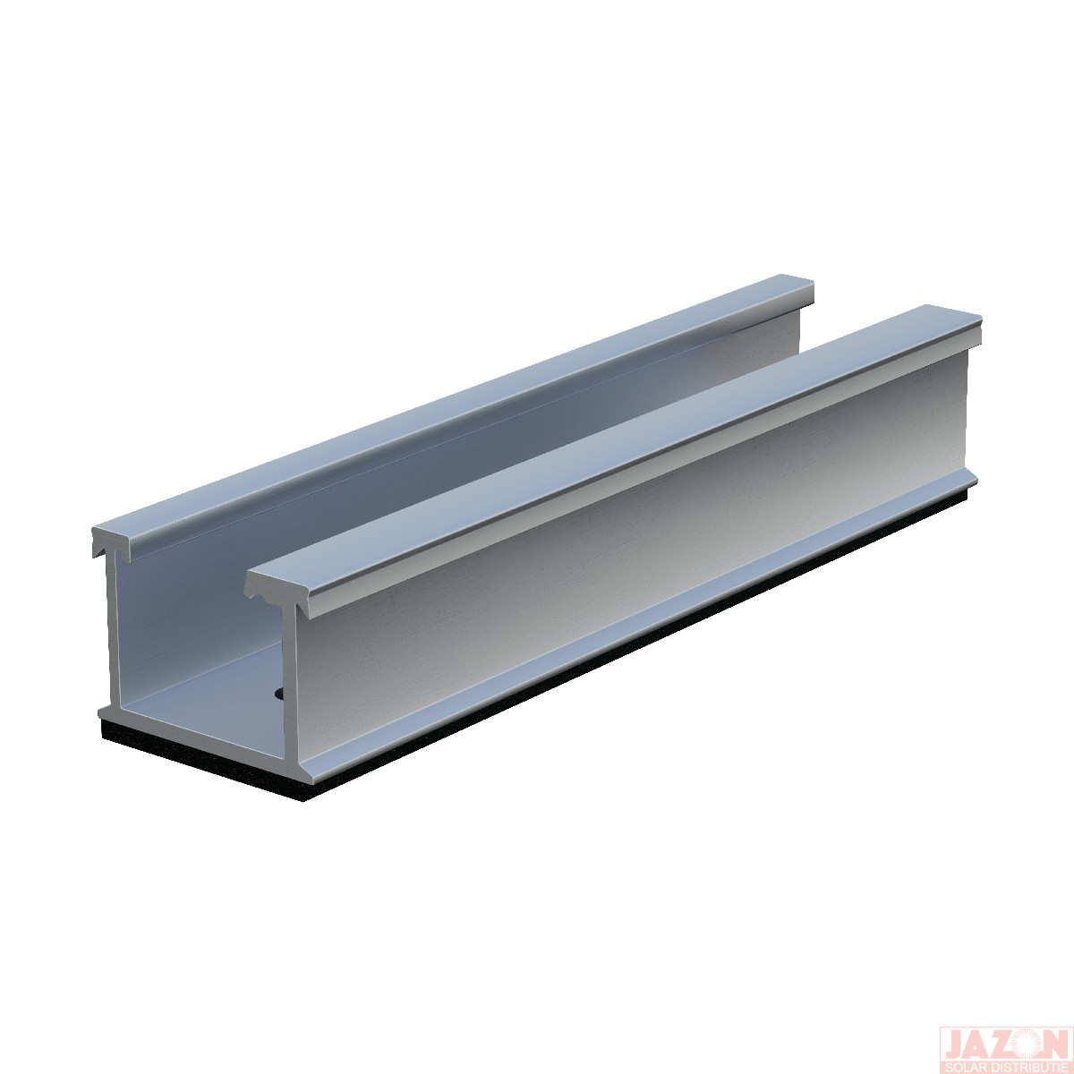 Montagerail HK compleet L=125mm